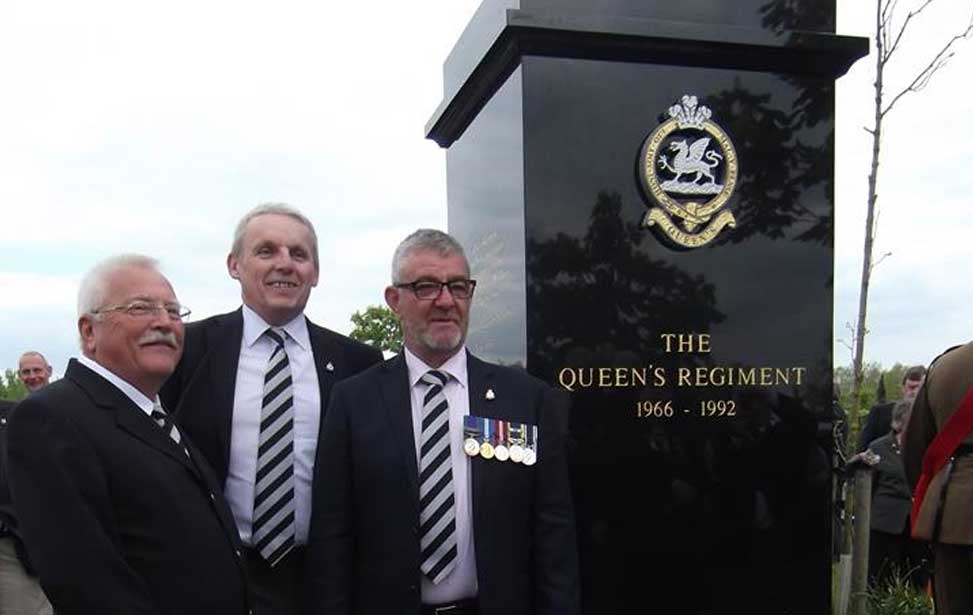 queen's regiment memorial, nma