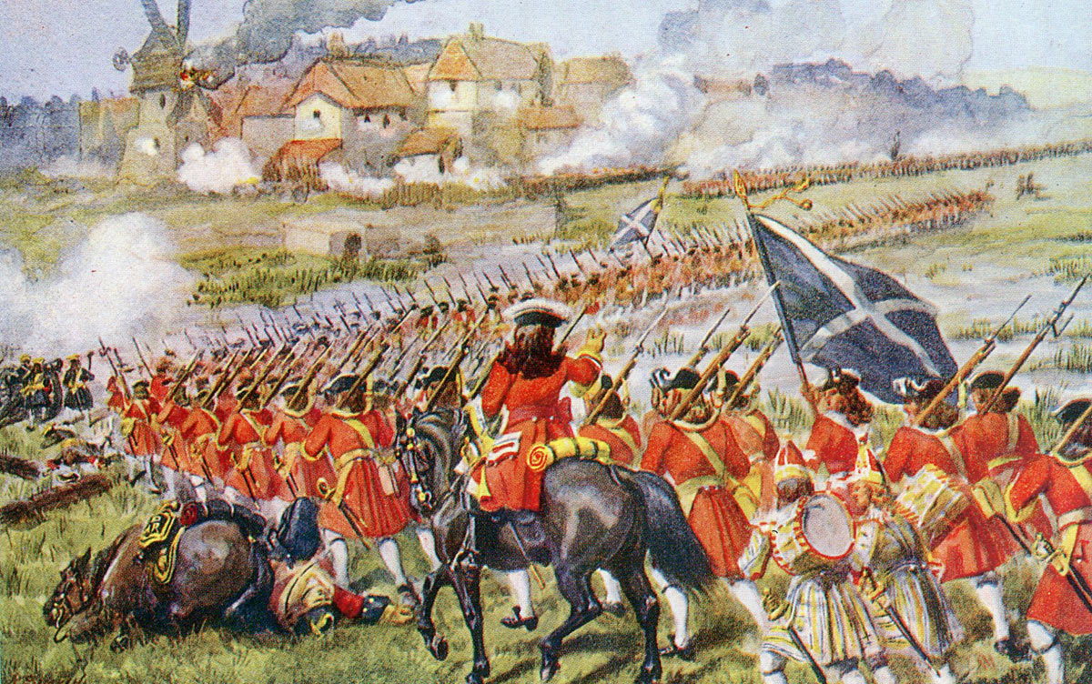 The Buffs at The Battle of Blenheim