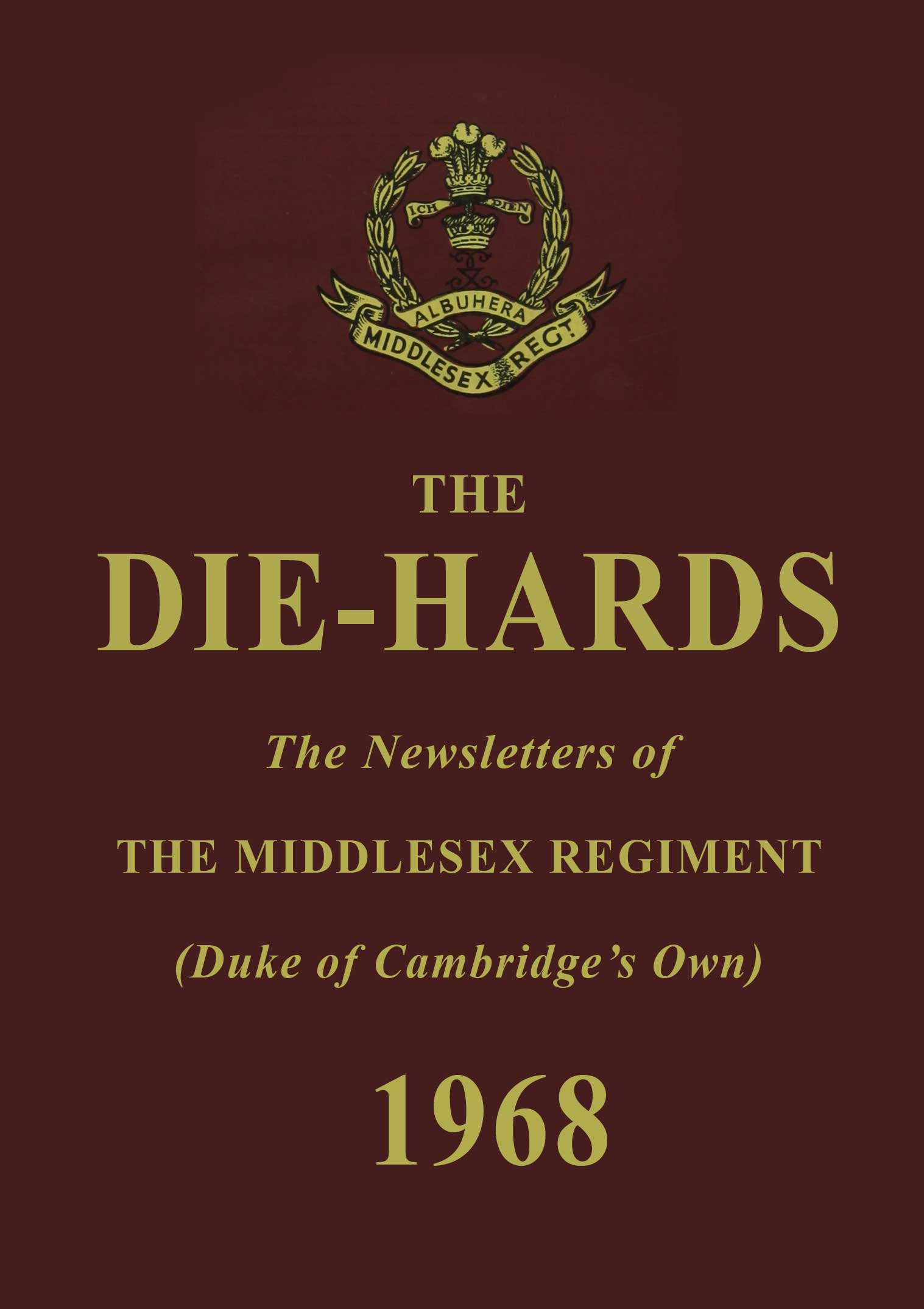 Die-Hards Newsletter Feb 1968