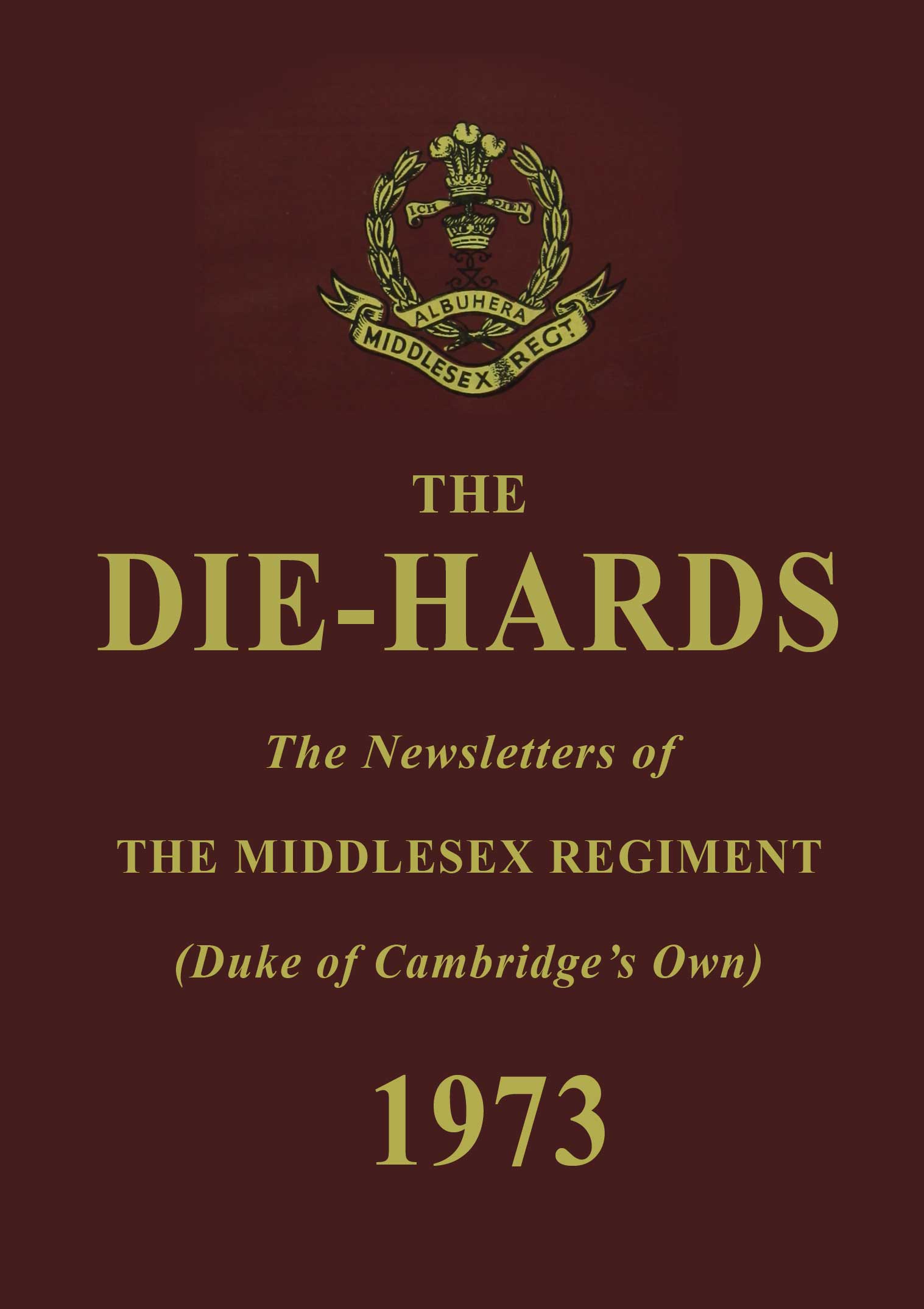 Die-Hards Newsletter Feb 1973