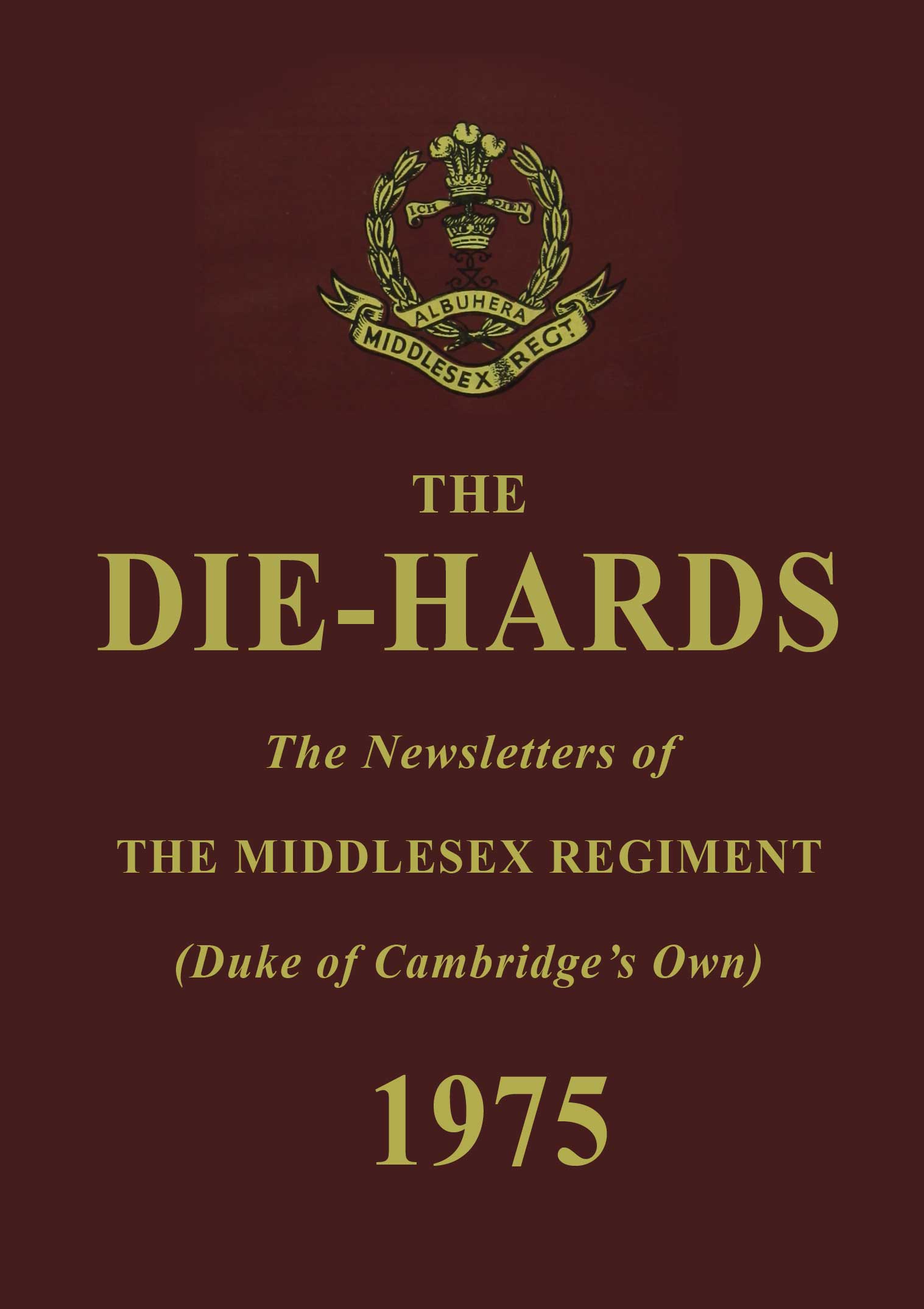 Die-Hards Newsletter March 1975