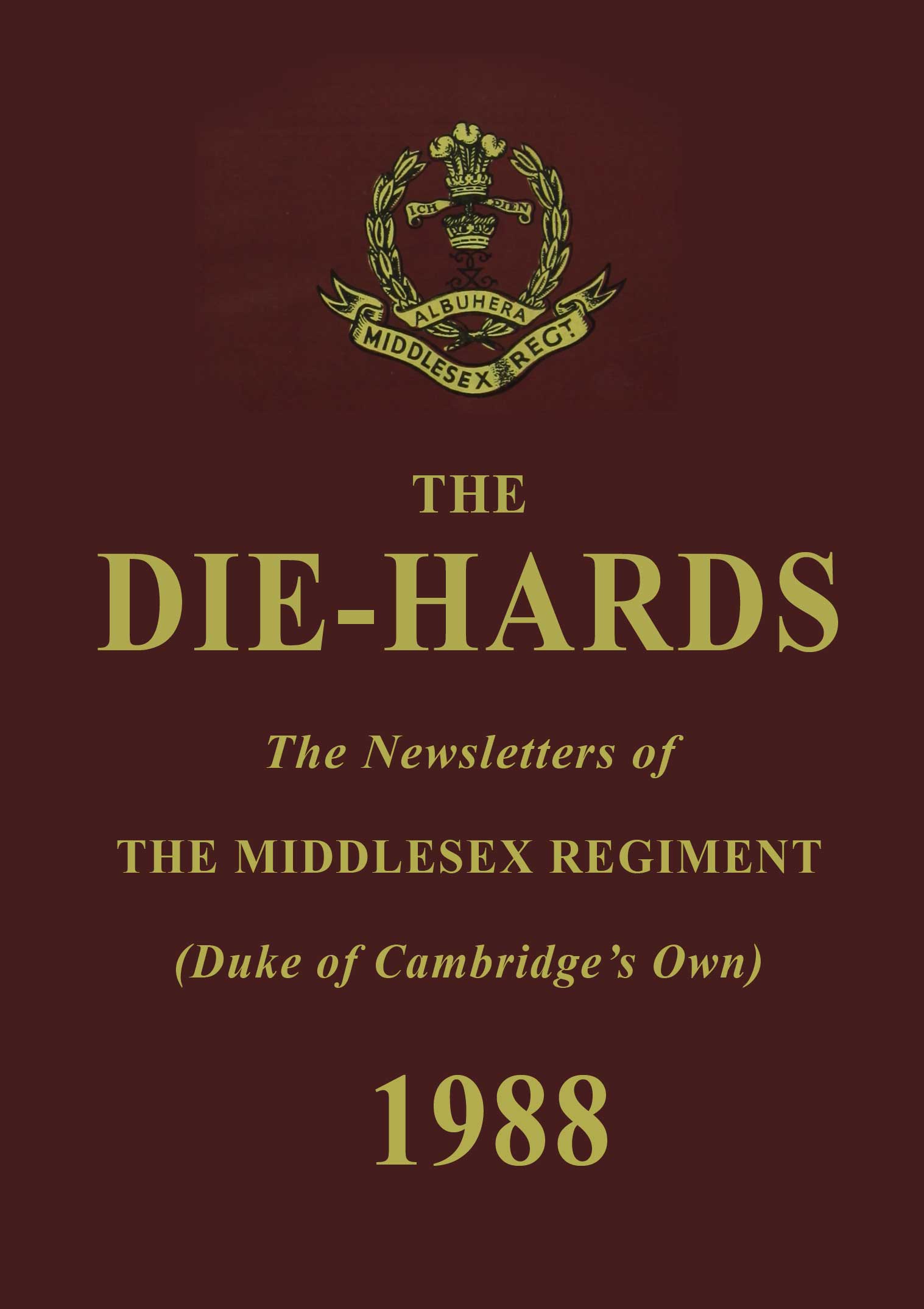 Die-Hards Newsletter June 1988