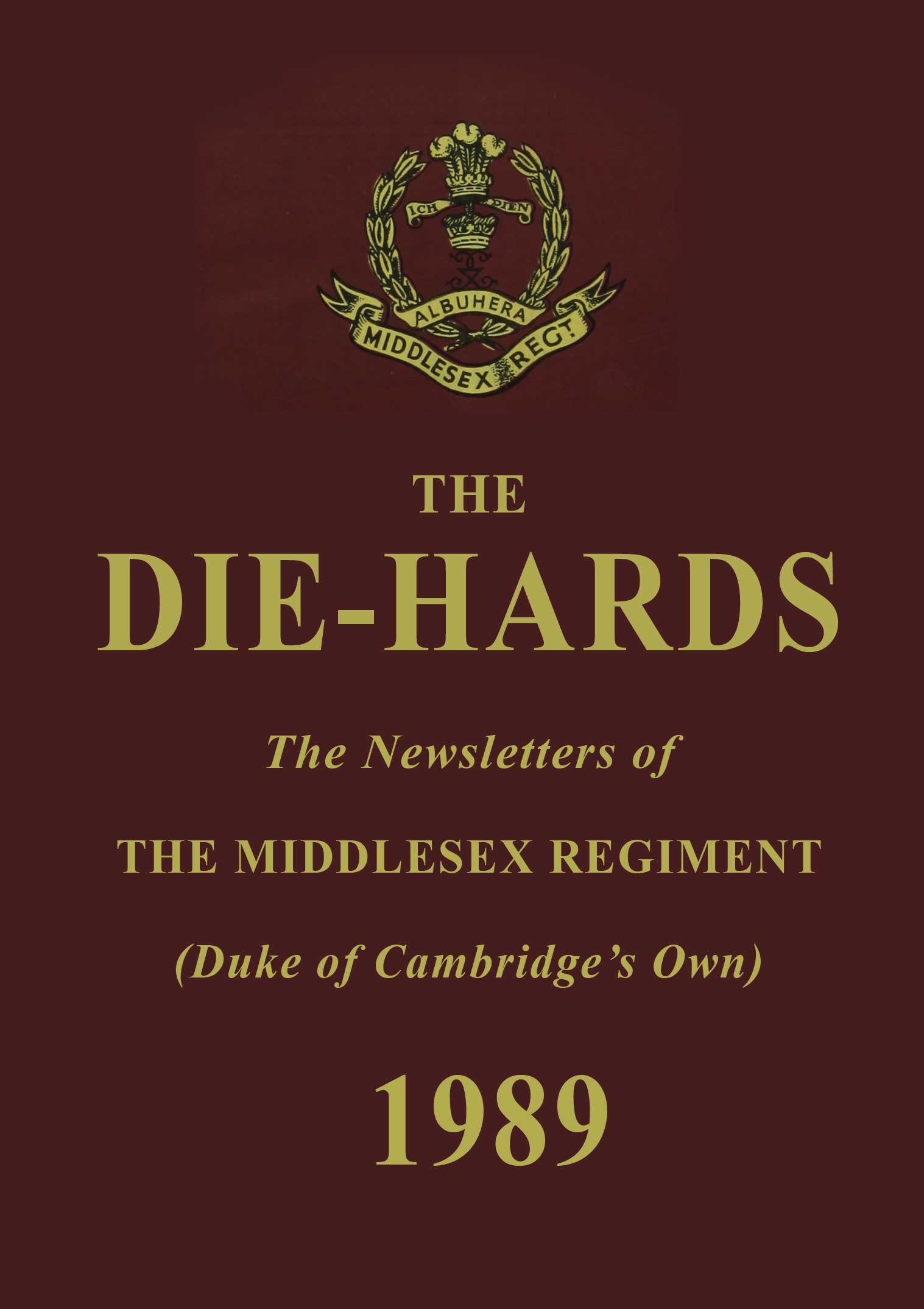 Die-Hards Newsletter June 1989