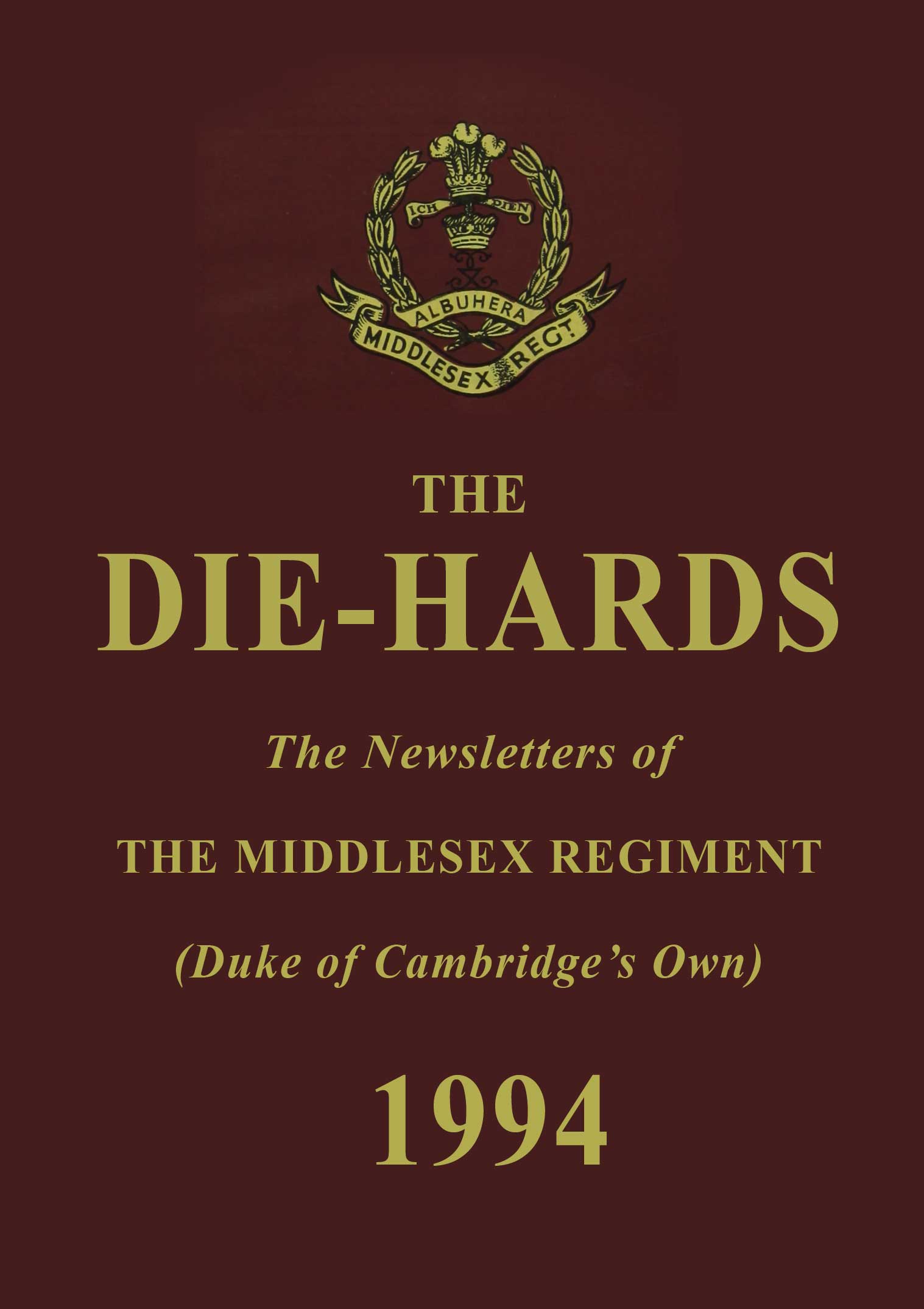 Die-Hards Newsletter June 1994