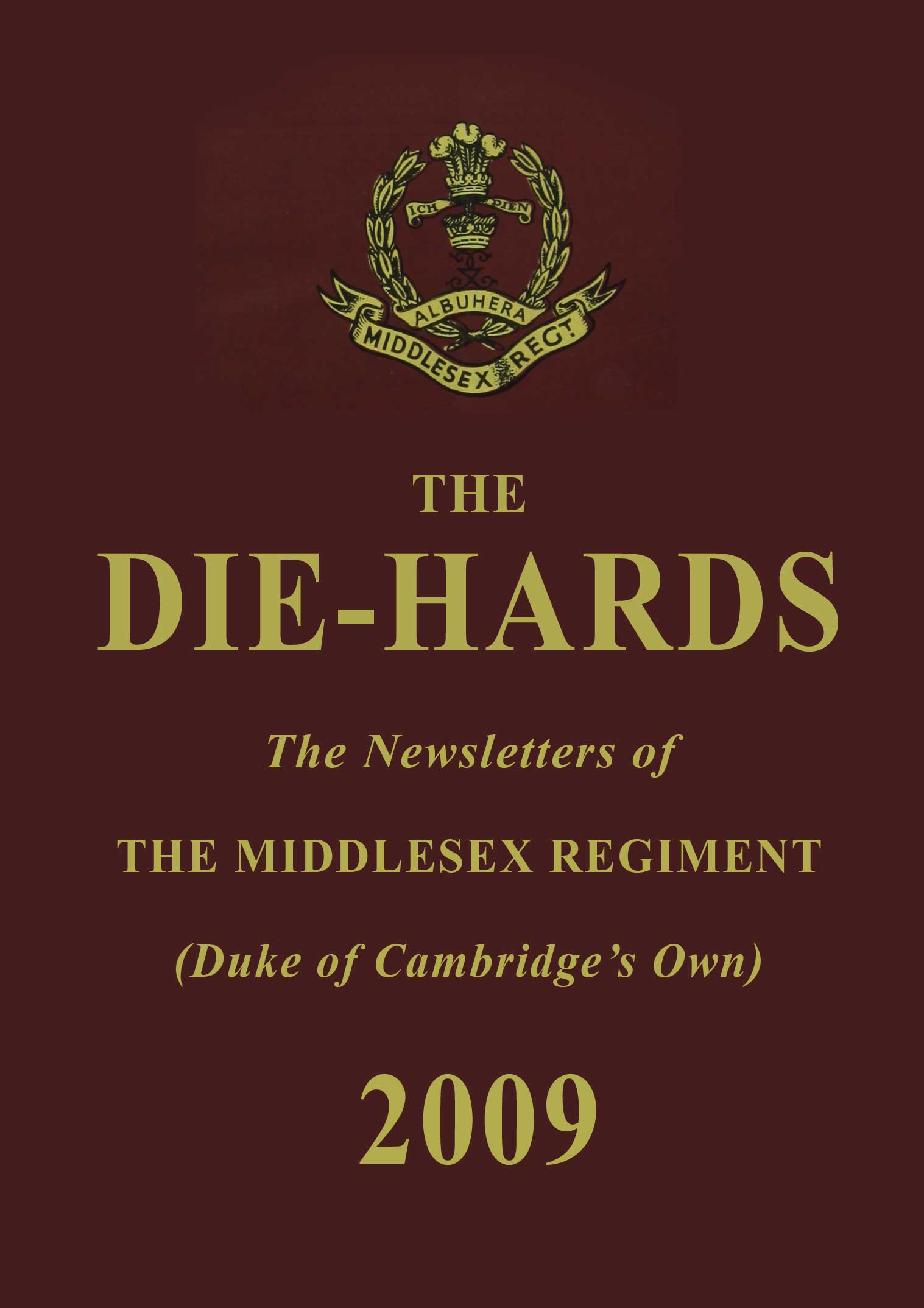 Die-Hards Newsletter Spring 2009