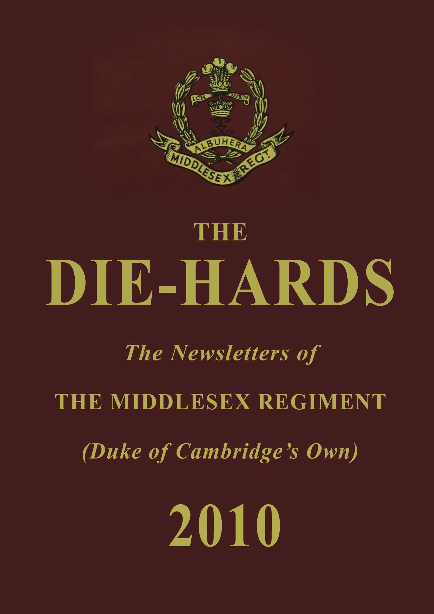Die-Hards Newsletter Spring 2010