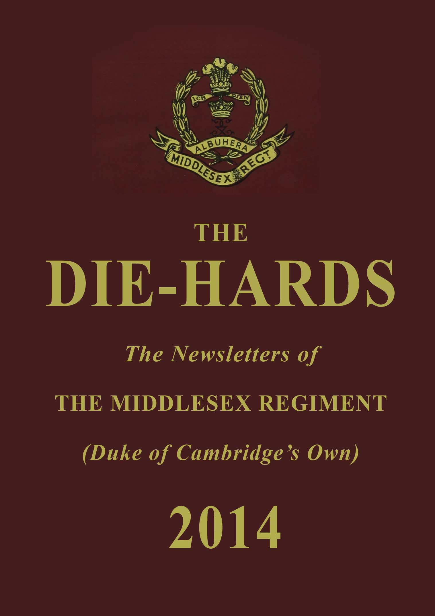 Die-Hards Newsletter Spring 2014